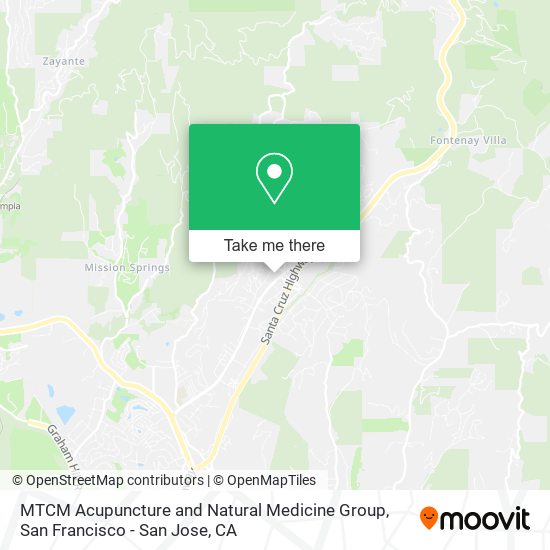 MTCM Acupuncture and Natural Medicine Group map