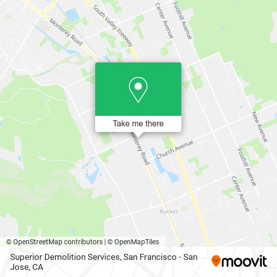Superior Demolition Services map