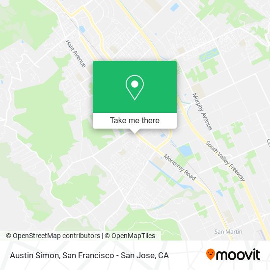 Austin Simon map
