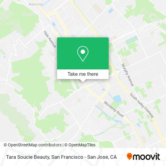 Tara Soucie Beauty map