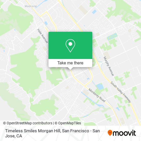 Mapa de Timeless Smiles Morgan Hill