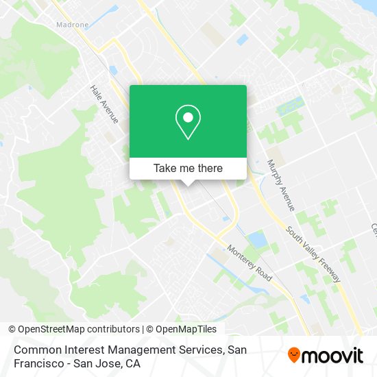 Common Interest Management Services map