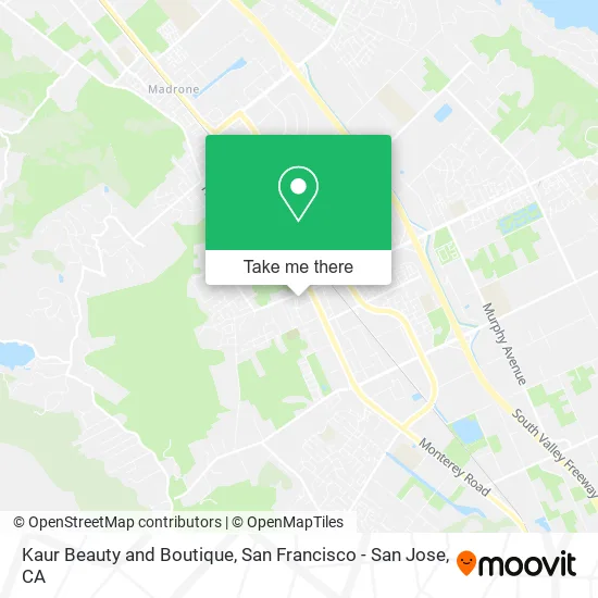 Mapa de Kaur Beauty and Boutique