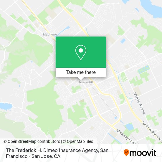 The Frederick H. Dimeo Insurance Agency map