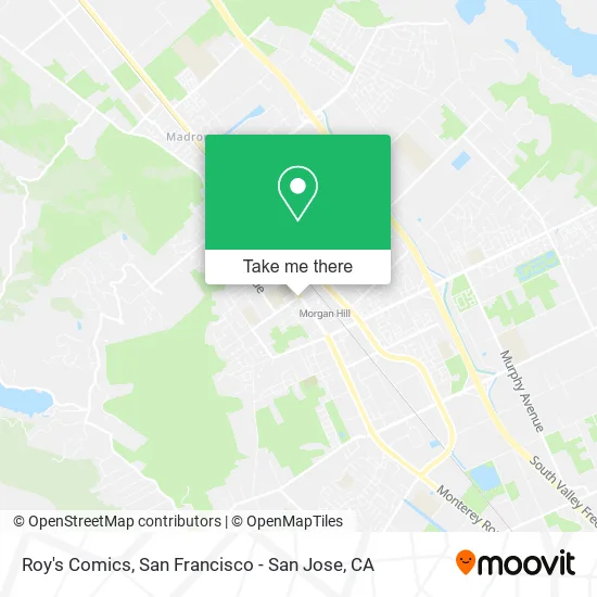 Mapa de Roy's Comics