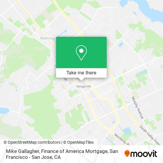 Mike Gallagher, Finance of America Mortgage map