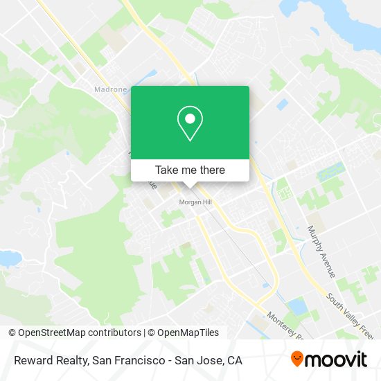 Mapa de Reward Realty