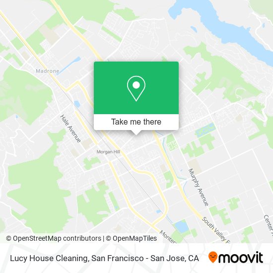 Lucy House Cleaning map