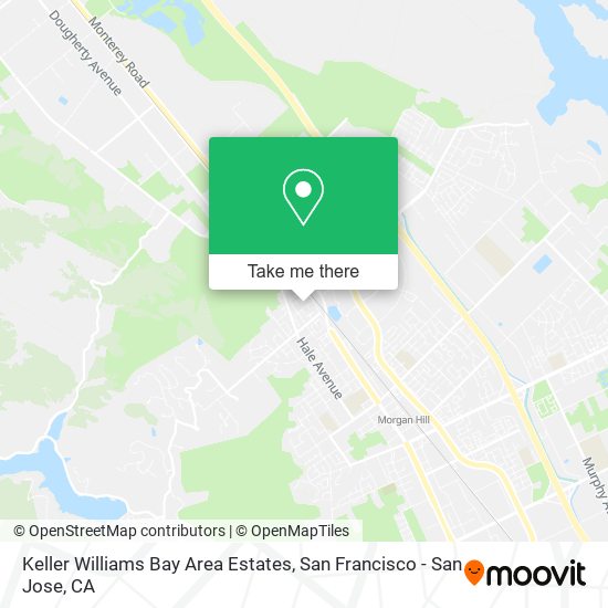 Keller Williams Bay Area Estates map