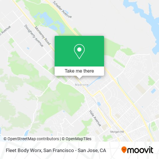 Fleet Body Worx map