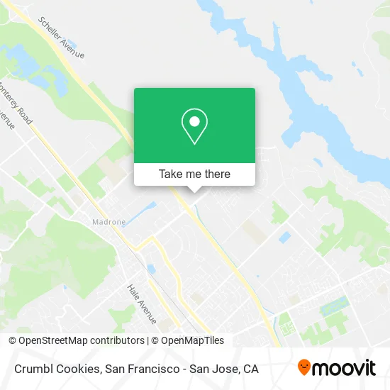 Mapa de Crumbl Cookies