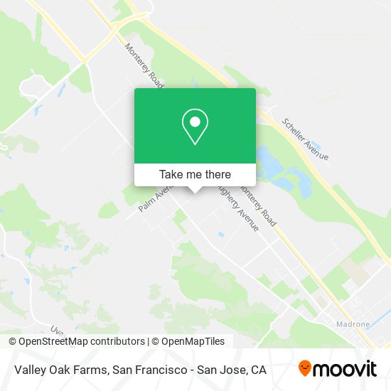 Valley Oak Farms map