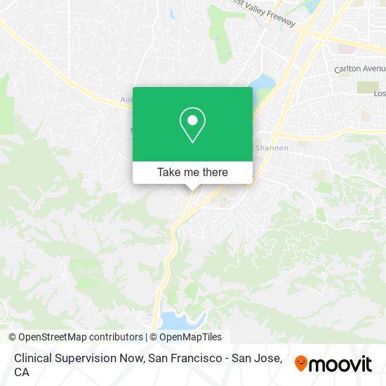Mapa de Clinical Supervision Now