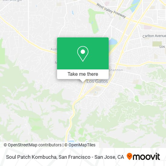 Soul Patch Kombucha map