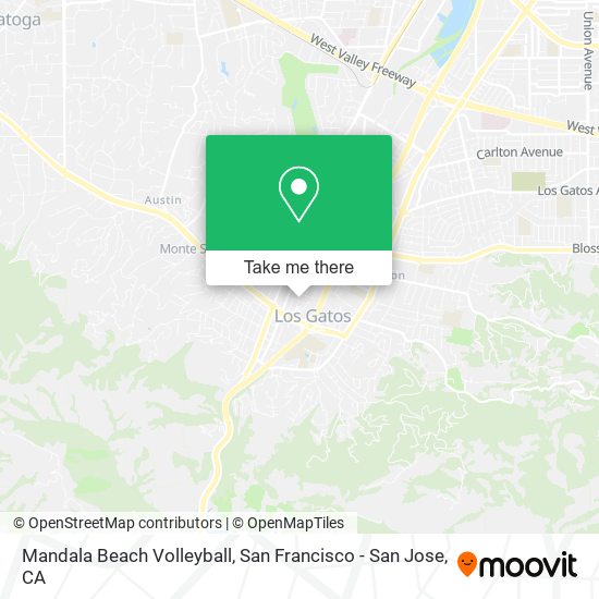 Mandala Beach Volleyball map