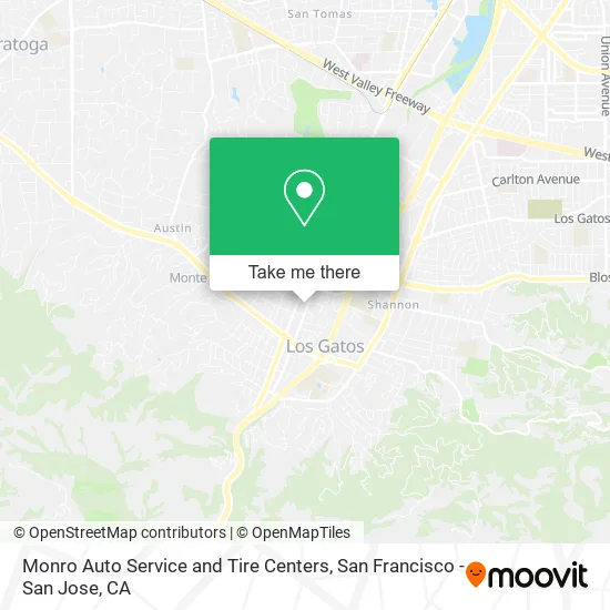 Monro Auto Service and Tire Centers map