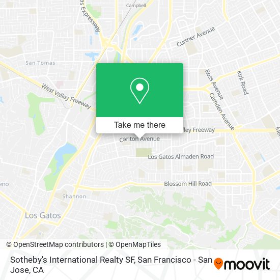 Mapa de Sotheby's International Realty SF