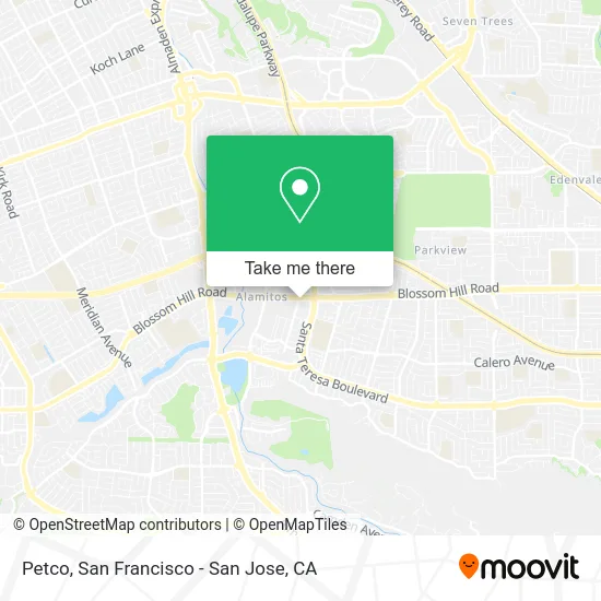 Petco map