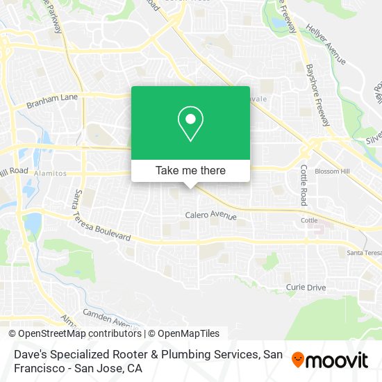 Dave's Specialized Rooter & Plumbing Services map