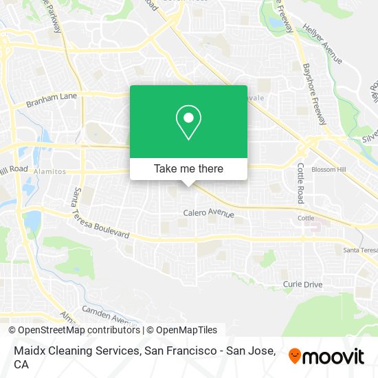 Maidx Cleaning Services map