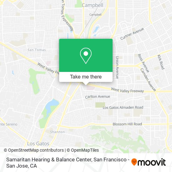 Mapa de Samaritan Hearing & Balance Center