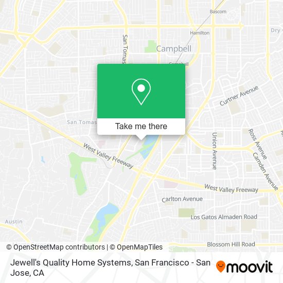 Jewell's Quality Home Systems map