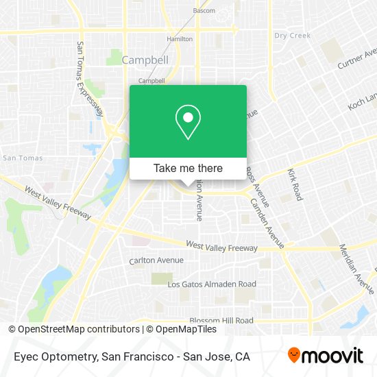 Eyec Optometry map