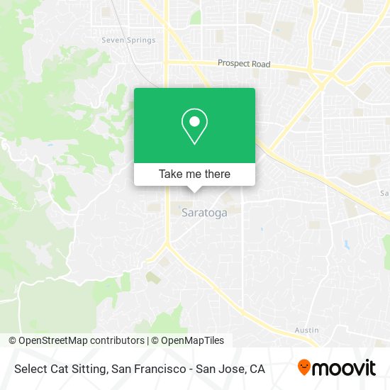 Select Cat Sitting map