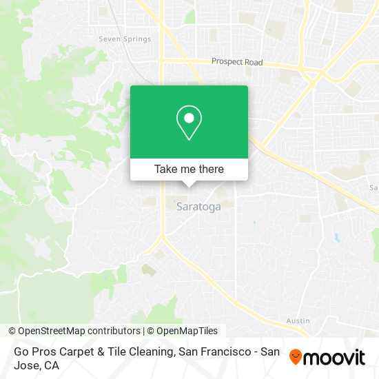 Go Pros Carpet & Tile Cleaning map