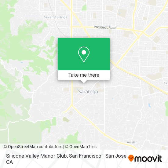 Silicone Valley Manor Club map