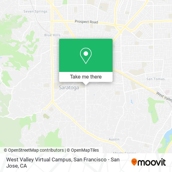 West Valley Virtual Campus map