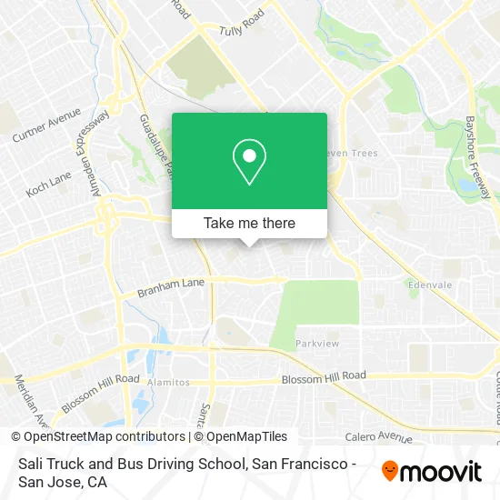 Mapa de Sali Truck and Bus Driving School