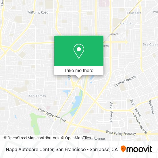 Mapa de Napa Autocare Center