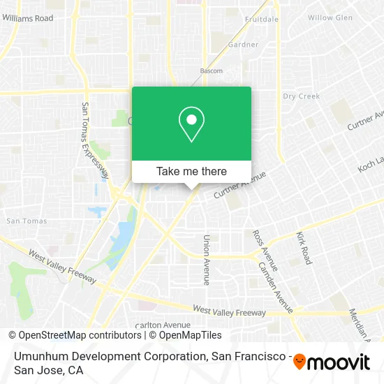 Umunhum Development Corporation map