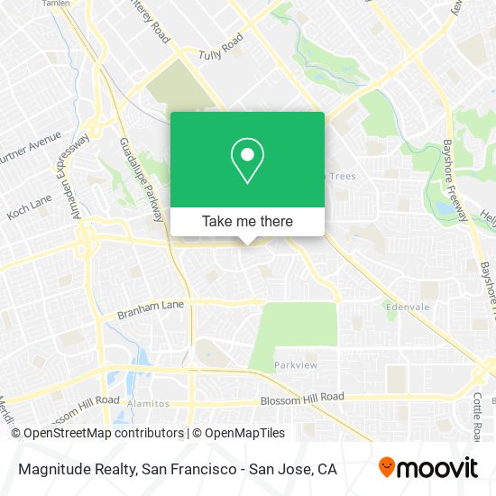 Mapa de Magnitude Realty