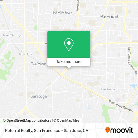 Referral Realty map