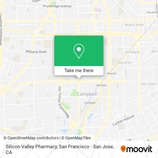 Silicon Valley Pharmacy map