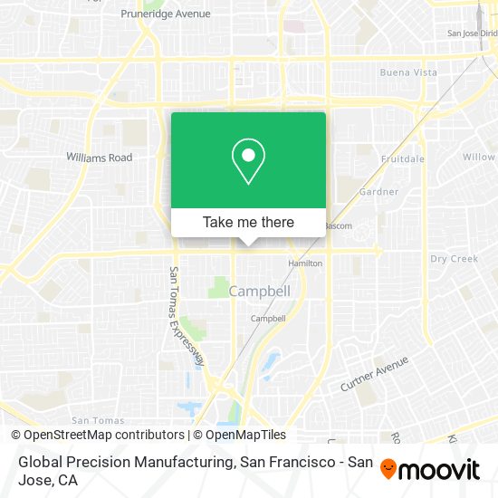 Global Precision Manufacturing map