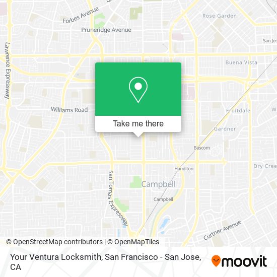 Your Ventura Locksmith map