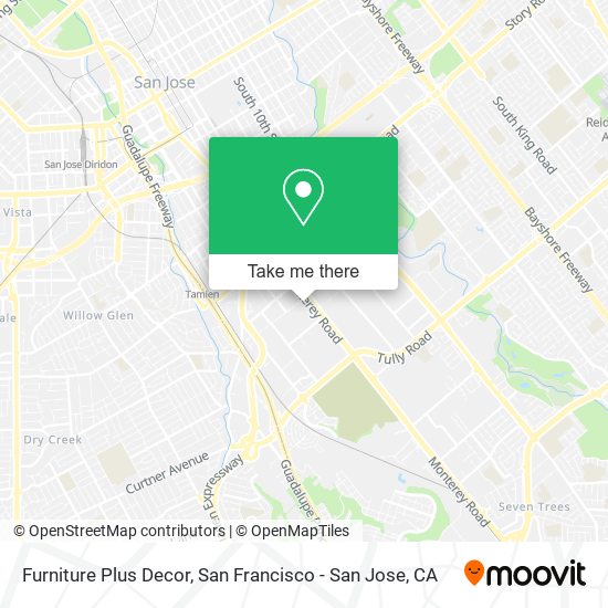 Furniture Plus Decor map