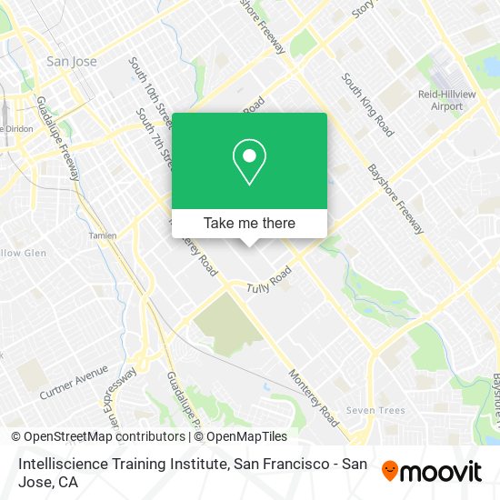 Mapa de Intelliscience Training Institute