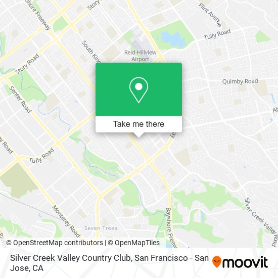 Mapa de Silver Creek Valley Country Club