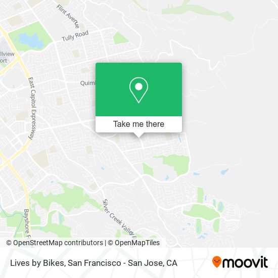 Mapa de Lives by Bikes