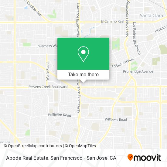 Abode Real Estate map