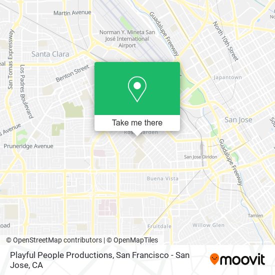 Playful People Productions map