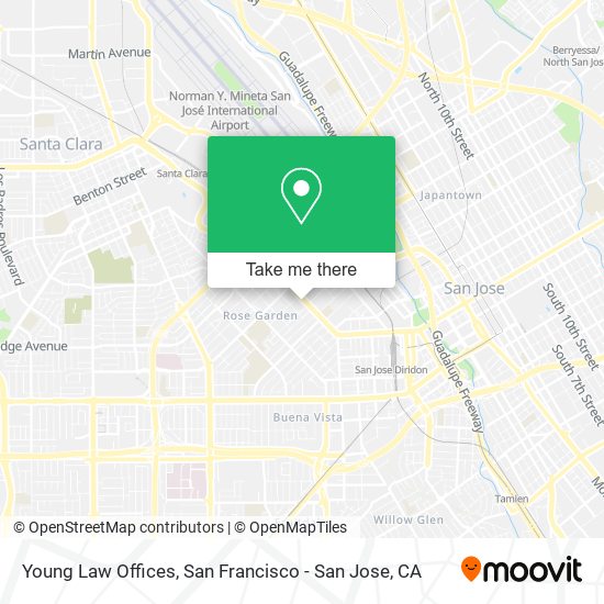 Young Law Offices map