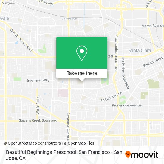 Beautiful Beginnings Preschool map