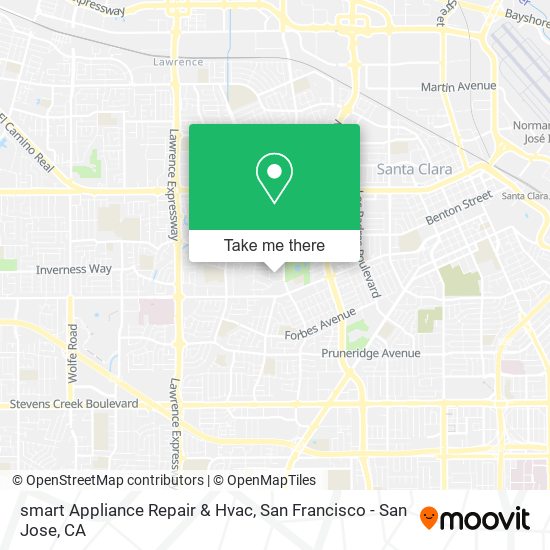 Mapa de smart Appliance Repair & Hvac