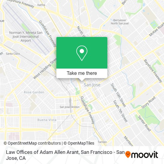 Mapa de Law Offices of Adam Allen Arant