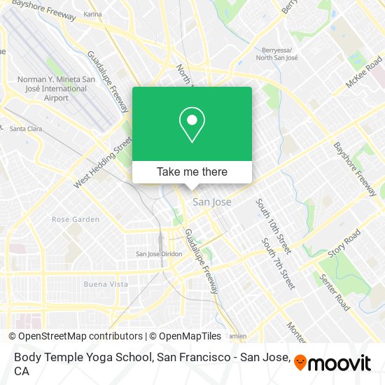 Body Temple Yoga School map